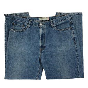 Levis Mens Mid Rise Relaxed Fit Tapered Leg Jeans